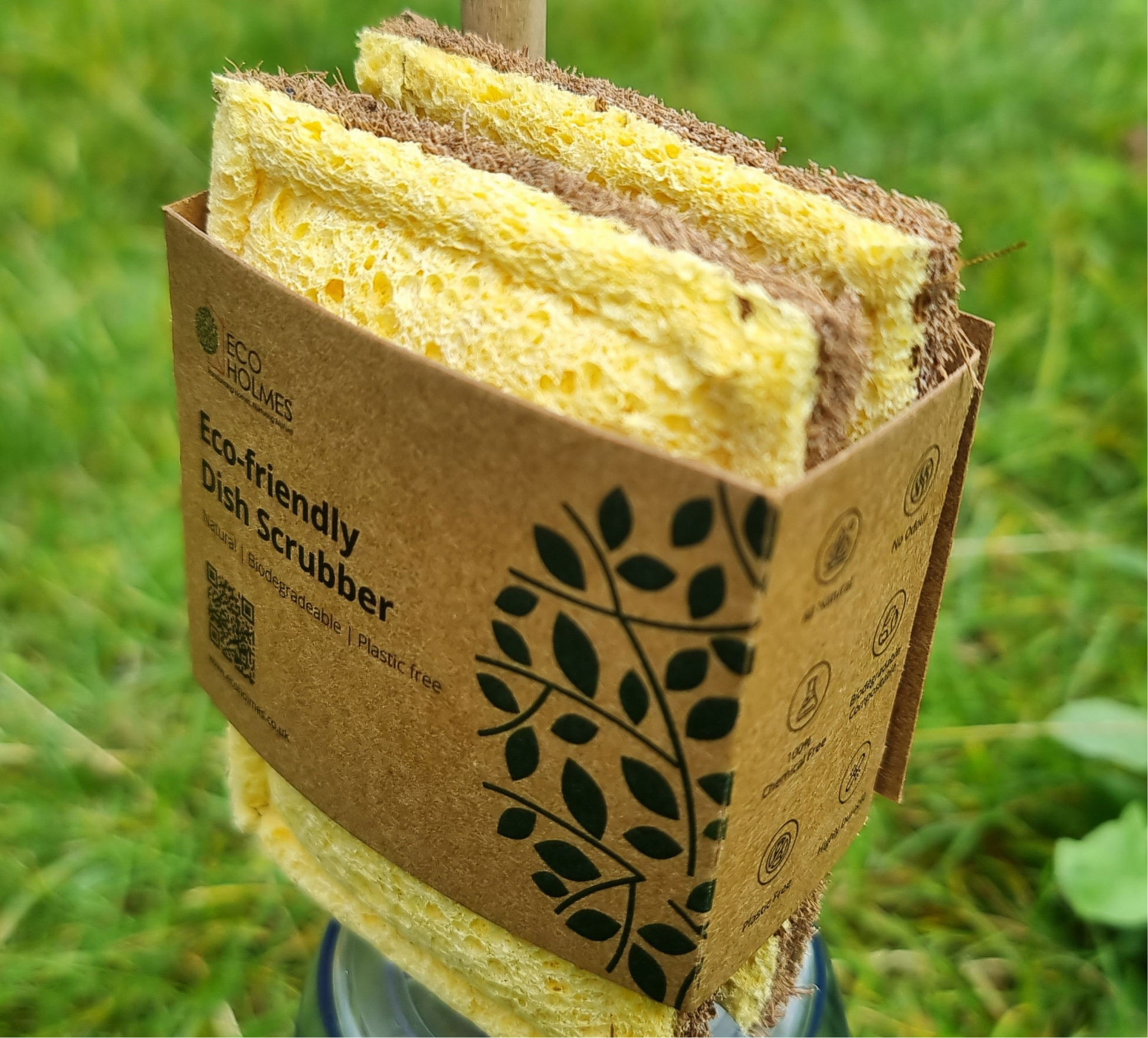 Compostable dish sponge