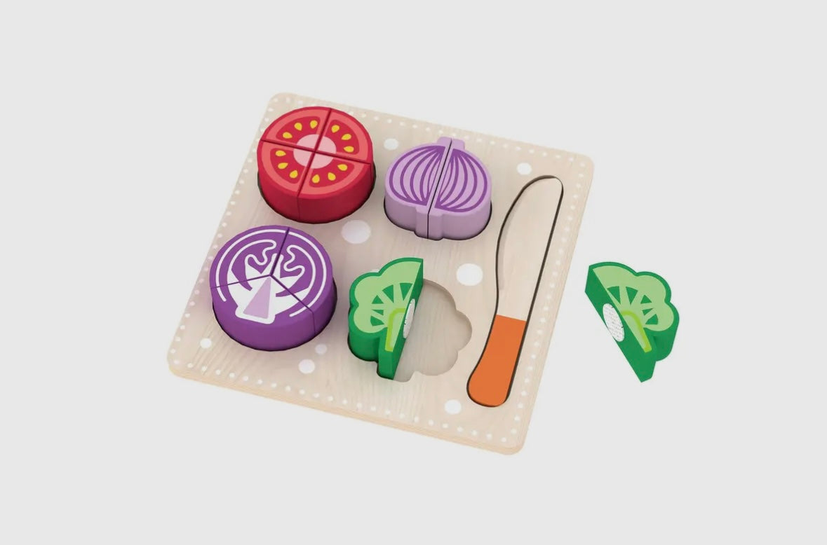 Fruits and Vegetables Puzzle Play set