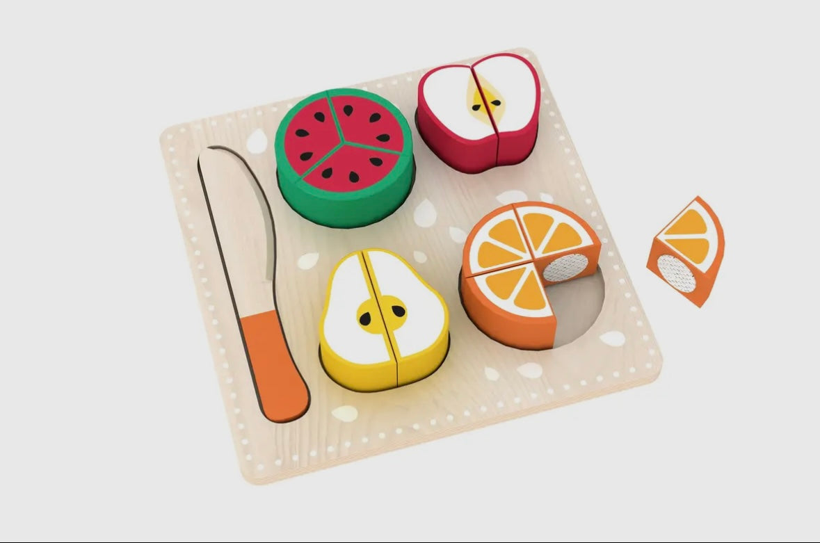 Fruits and Vegetables Puzzle Play set