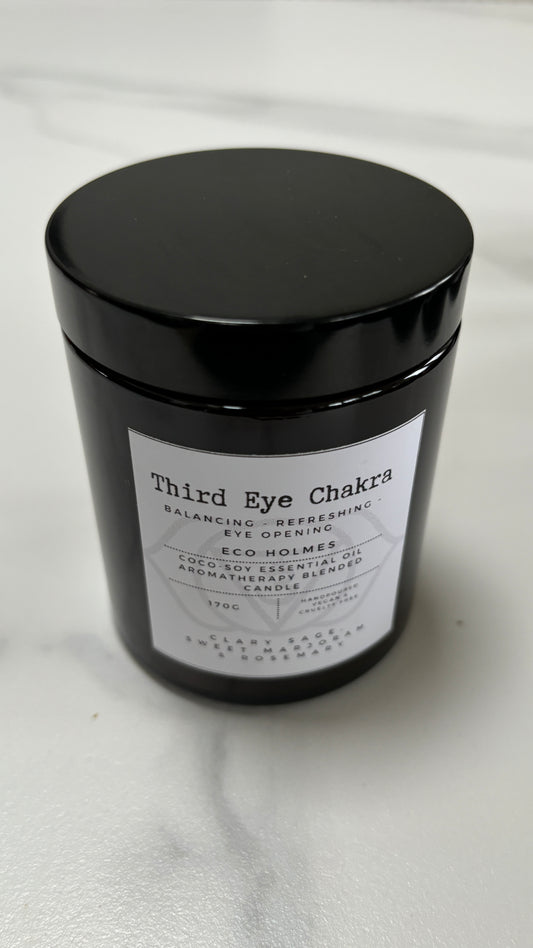 Aromatherapy Essential Oil Third Eye Chakra Candle