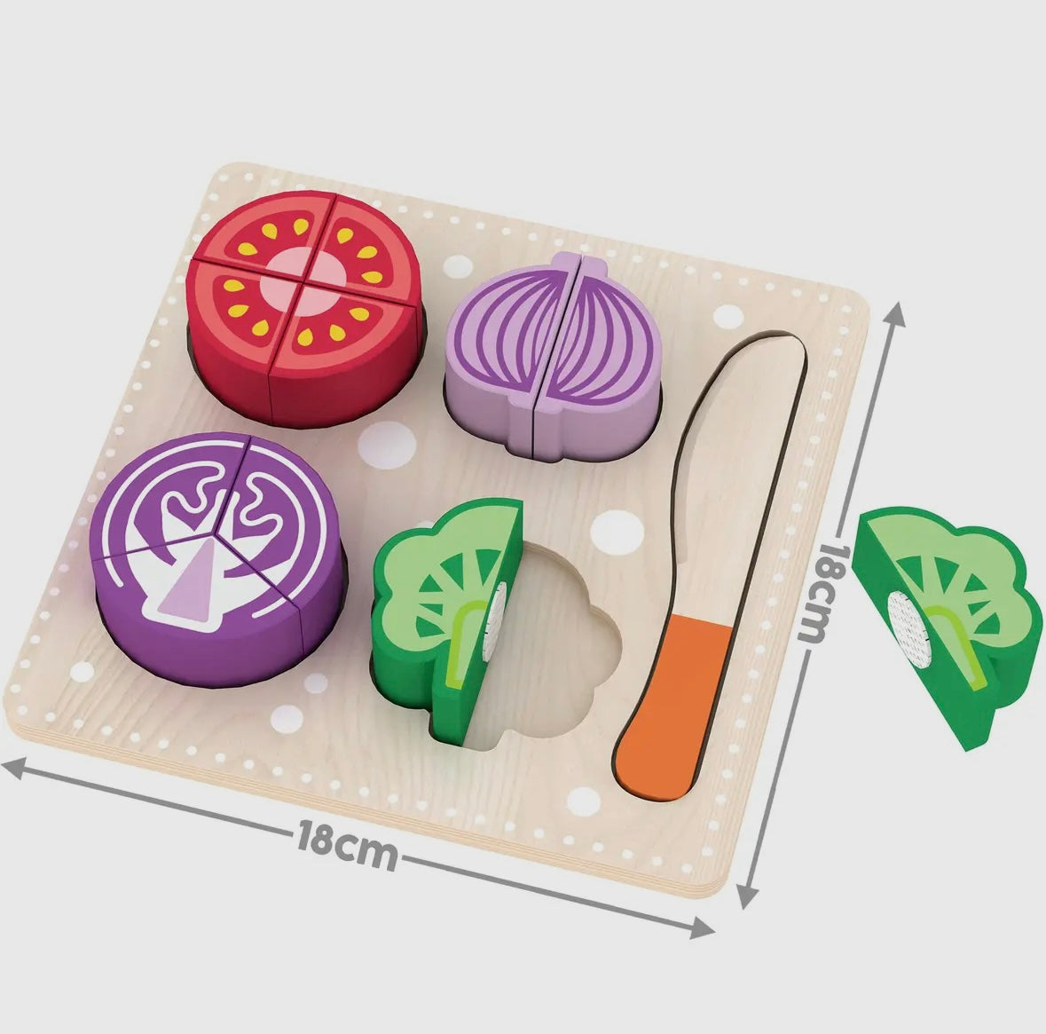 Fruits and Vegetables Puzzle Play set